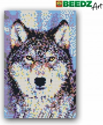 Kreativset Bügelperlen BEEDZ Art – Wolf 7000 Stk