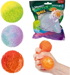 Antistress-Knetball mit moosiger Oberfläche 7,5 cm