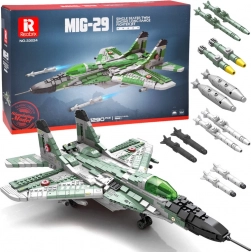 Technische Konstruktionsbausatz Jagdflugzeug MiG‑29, 1290 Teile