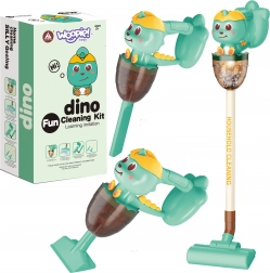 Woopie Interaktiver Dino Staubsauger 3in1 Licht Ton