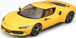 Metallmodellauto Ferrari 296 GTB gelb von Bburago