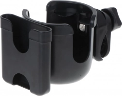 Universalhalter für Flasche und Telefon für Kinderwagen oder Fahrrad 2in1
