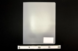 Beschreibbare Unterlage A5 aus PVC für Erstklässler