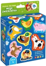 Paar-Puzzle – meine Tiere