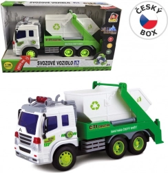 MaDe Müllwagen mit Container und Schwungrad