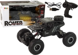 RC Rover 1:16 schwarzes ferngesteuertes Auto
