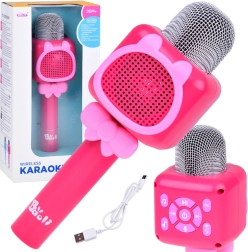 Kabelloses Kinder-Karaoke-Mikrofon mit Aufnahme und Bluetooth
