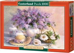 Castorland Puzzle Blumen – Flieder und Rosen, 1000 Teile