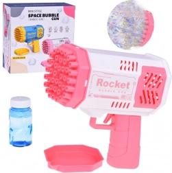 Kinder Seifenblasenpistole mit Licht und Flüssigkeit