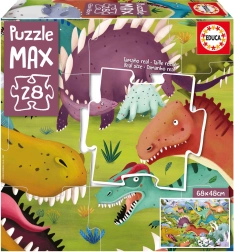 EDUCA Puzzle Dinosaurier 28 Teile