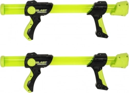 BLAST POPPER Schaumball-Pistolen-Set: 2 Pistolen + 2 Masken + 48 Schaumbälle
