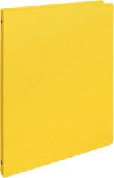 A4 Ordner mit 4fach-Ringmechanik Gelb