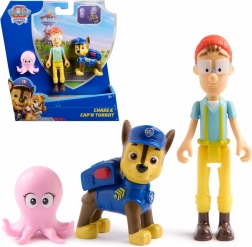 Vertreter Paw Patrol Figuren Chase und Kapitän Turbot