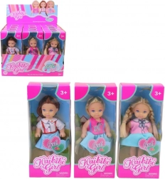 Puppe 12 cm für Kinder ab 3 Jahren