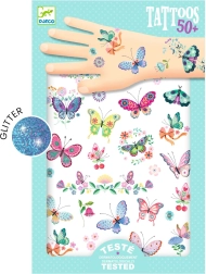 DJECO Tattoos – glitzernde Schmetterlinge