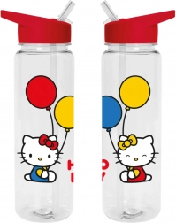 Plastikflasche mit Trinkverschluss Hello Kitty