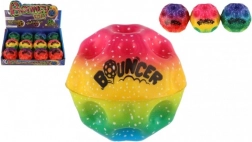 Extrem springender Regenbogen-Schaumball 6 cm, Farb-Mix