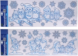 Weihnachtsfensterdekoration