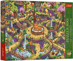 Puzzle Premium Plus 500 Teile fröhliche Capybaras