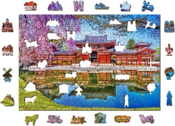 Holzpuzzle WOODEN CITY Tempel BYODO‑IN, Kyōto – 505 Teile