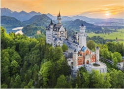 Puzzle Frühlings-Neuschwanstein 1000 Teile