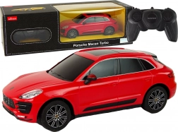 RC Auto Porsche Macan Turbo 1:24 Rastar – Rot