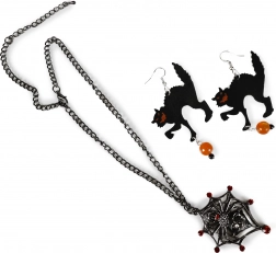 Halloween-Schmuckset für Erwachsene