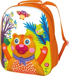 Kinder-Rucksack mit Bärenmotiv 23 cm