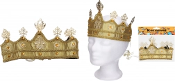 Karneval-Set Goldene Krone