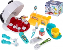 Spielzeug Hund beim Zahnarzt für Kinder