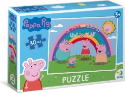 Puzzle Peppa Wutz: Regenbogen 30 Teile