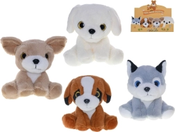 Plüsch-Hündchen 14 cm – niedliches Spielzeug für Babys
