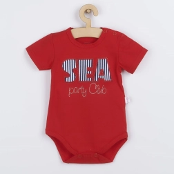 Sommer-Babybody Koala Sea Party rot