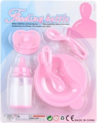 Puppenzubehör mit Teller