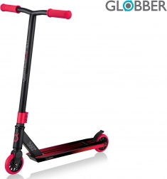 Globber Freestyle Roller STUNT SCOOTER GS 360 Schwarz / Rot