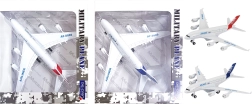 Metallflugzeug mit Effekten 1:300, Rückzugantrieb
