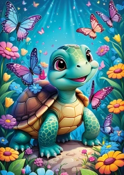 Yazz Puzzle Schildkröte 1000 Teile