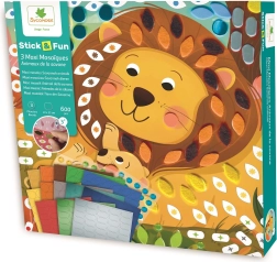 Mosaikset Tiere der Savanne