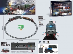 Zugset mit 48 Teilen: Rauch, Licht, Sound