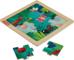 Holzpuzzle mit Insektenmotiv von Fisher-Price