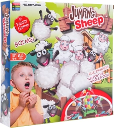 Geschicklichkeitsspiel Schäfchen – Familienspiel mit Schleudern