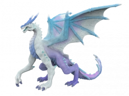 Mythischer Winddrache Figur