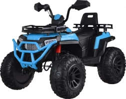 Elektrisches Kinder-Quad 4x4 mit Gasgriff und Hinterradfederung – Blau
