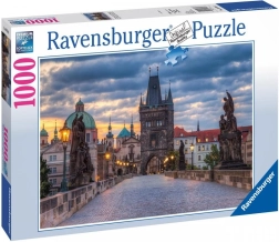 Prag: Spaziergang auf der Karlsbrücke Puzzle 1000 Teile