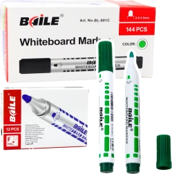Grüne Whiteboard-Marker 12 Stk.