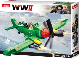 Bausteine Sowjetischer Jagdflugzeug Iljuschin II - Sluban