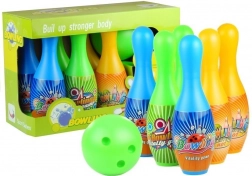 Bowling-Set für Kinder mit 6 Kegeln und Kugel