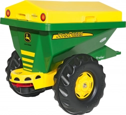 Anhänger und Streuer 2-in-1 JOHN DEERE für Trettraktoren von Rolly Toys