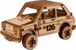 Holz-3D-Puzzle – Rallyeauto Modell 3