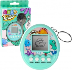 Tamagotchi Anhänger Pet Egg – elektronisches Spiel für Kinder, türkis